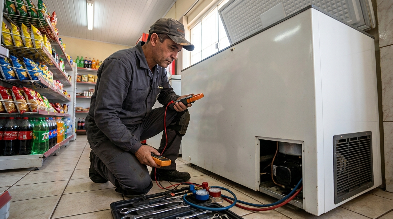 Recuperação de Refrigeração em Zona Leste‑SP
